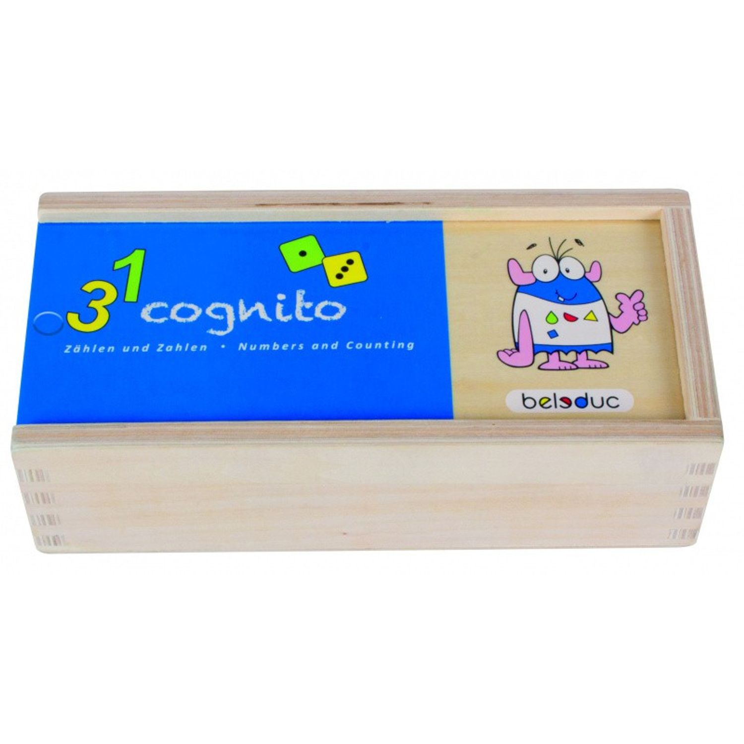 Joc Puzzle Cognito Recunoaste Numerele - Beleduc fotografia produsului