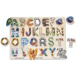 Puzzle Alfabet Art Melissa and Doug fotografia produsului View 2 S