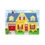 Puzzle cu sunete Casa mea Melissa and Doug fotografia produsului