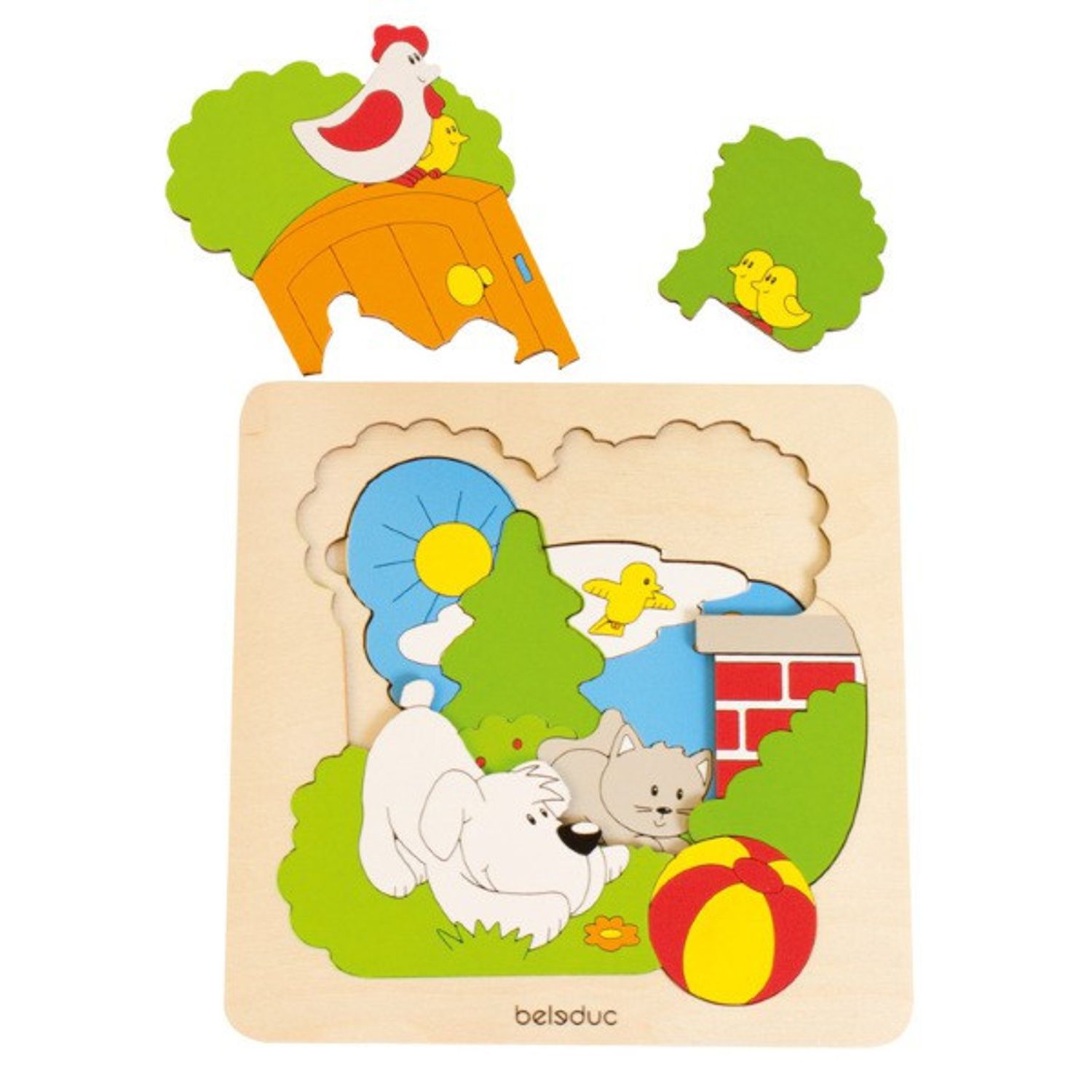 Puzzle Descopera Gradina Beleduc fotografia produsului View 4 L