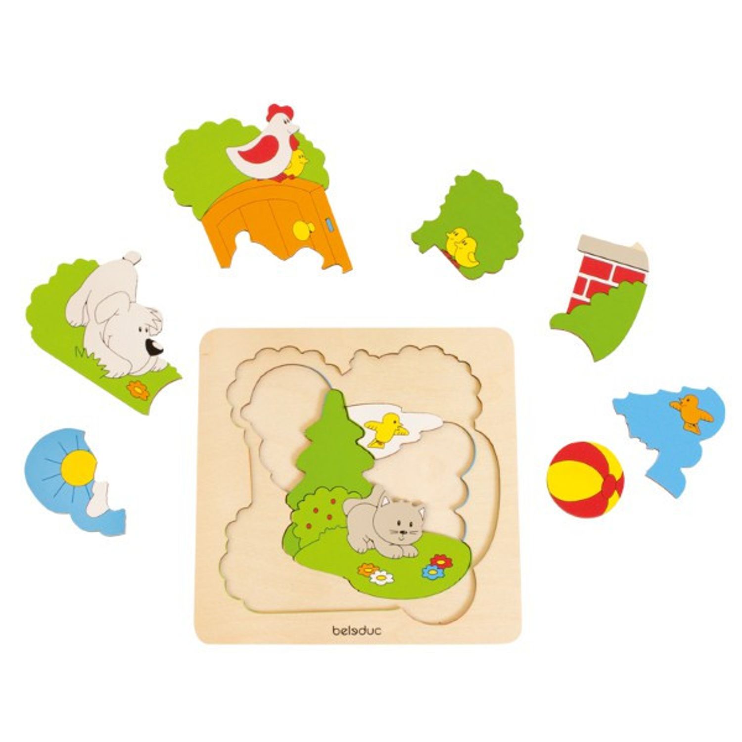 Puzzle Descopera Gradina Beleduc fotografia produsului View 3 L