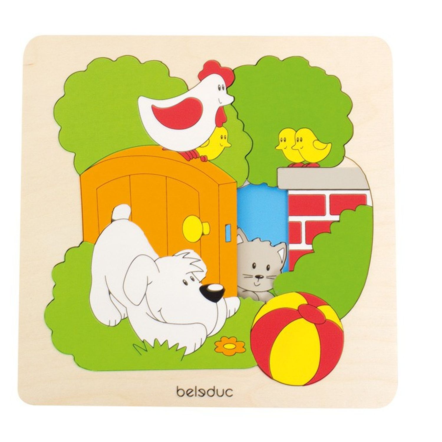 Puzzle Descopera Gradina Beleduc fotografia produsului