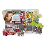 Puzzle cu sunete Brigada de pompieri Melissa and Doug fotografia produsului View 3 S
