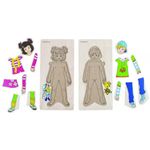 Puzzle lemn Imbracam copiii Beleduc fotografia produsului View 2 S
