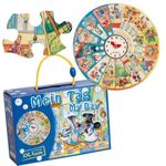 Puzzle circular Invata ceasul Beleduc fotografia produsului