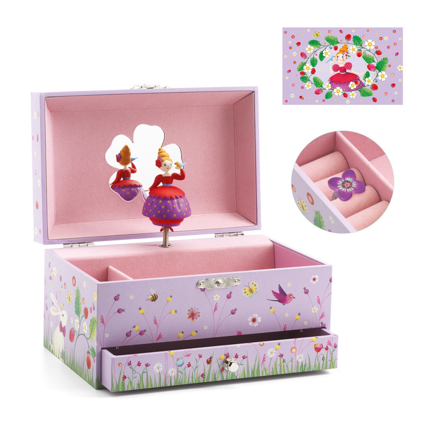 Cutie muzicala Printesa Djeco fotografia produsului View 6 L
