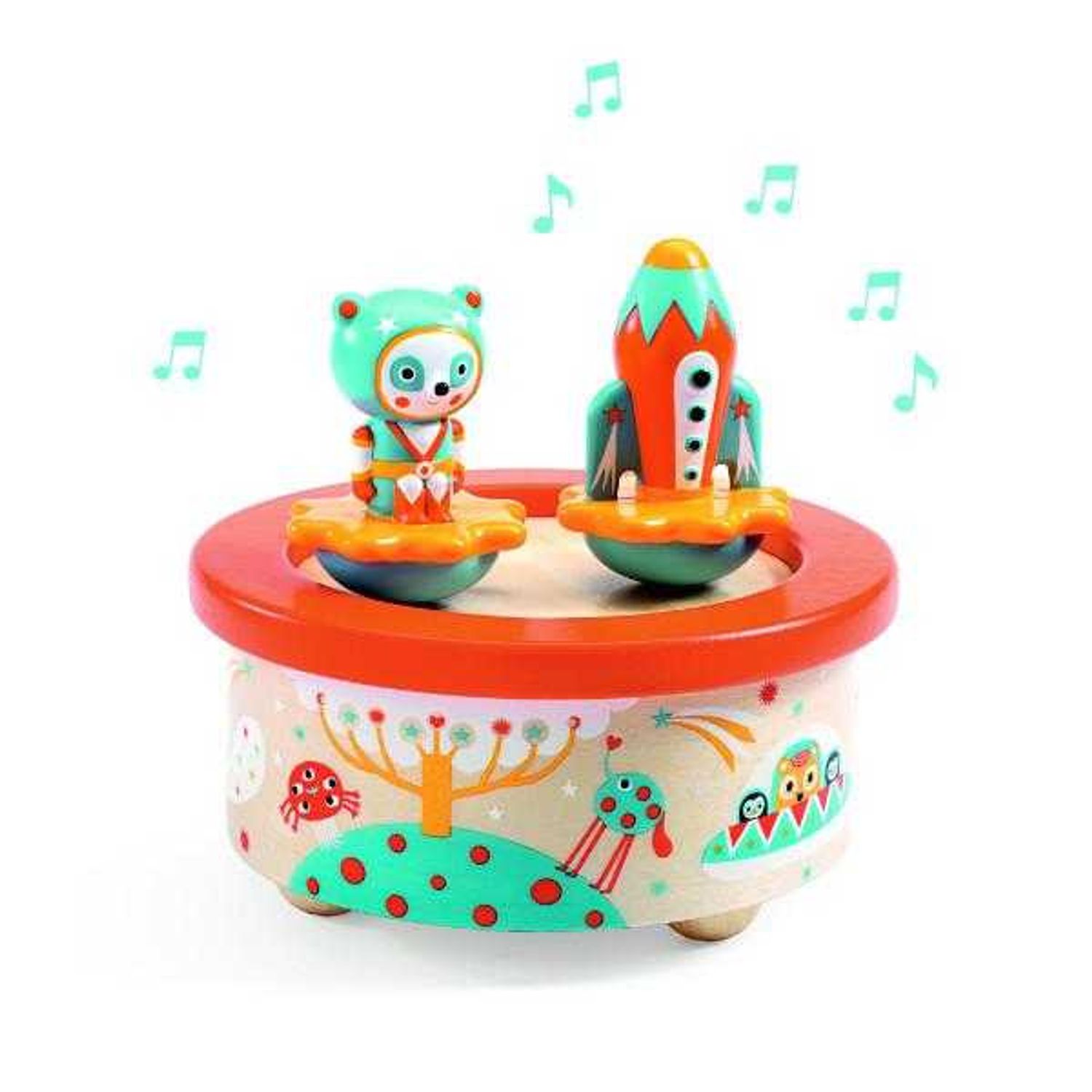 Cutie muzicala magnetica Spatiu Djeco fotografia produsului