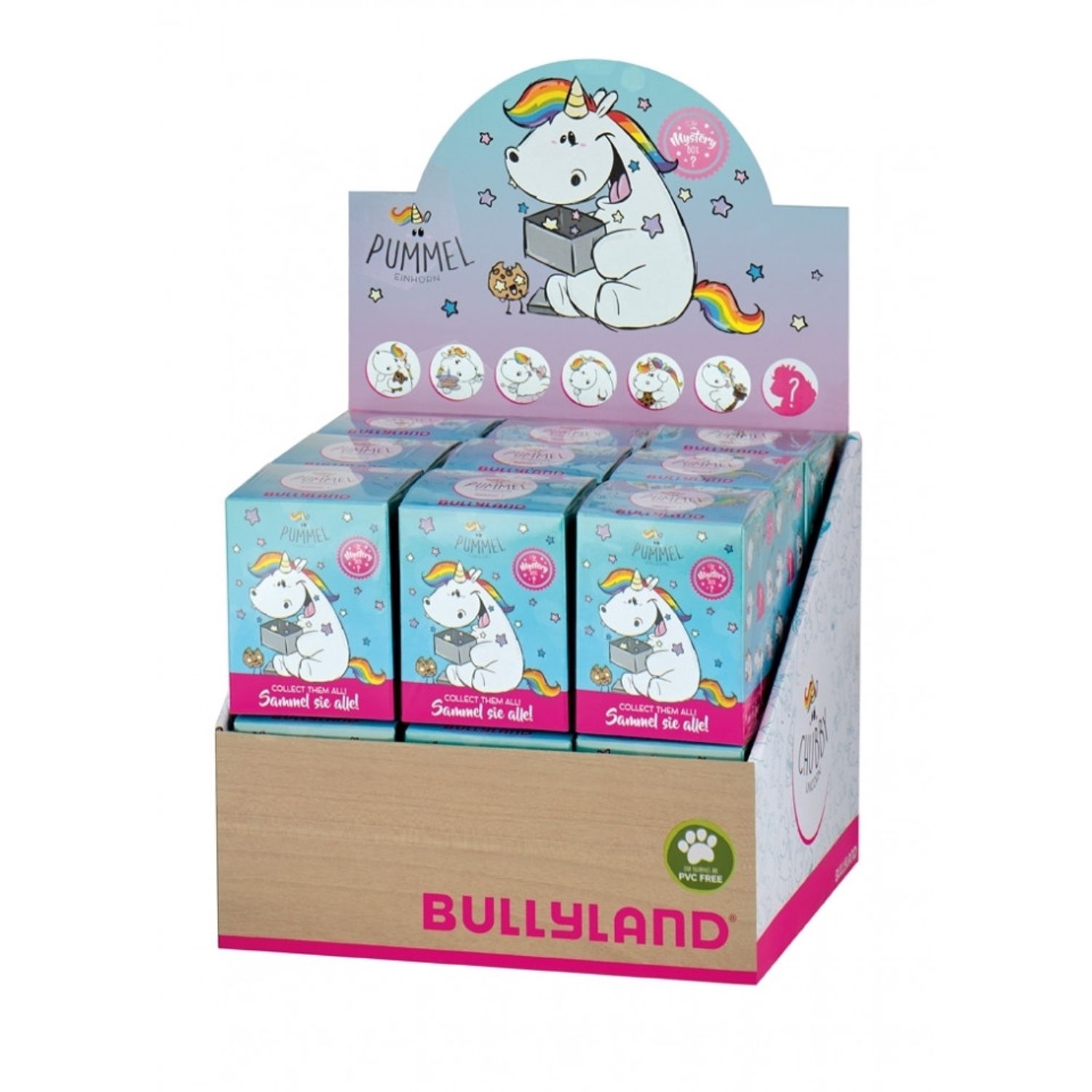 Unicornul Dolofan Cutii cu Mistere ( set 18 figurine ) fotografia produsului View 2 L