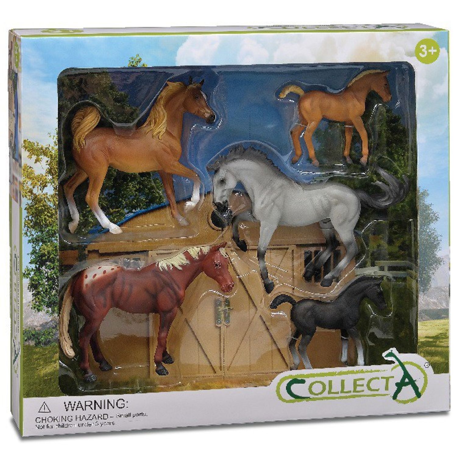Set 5 figurine Cai - Collecta fotografia produsului