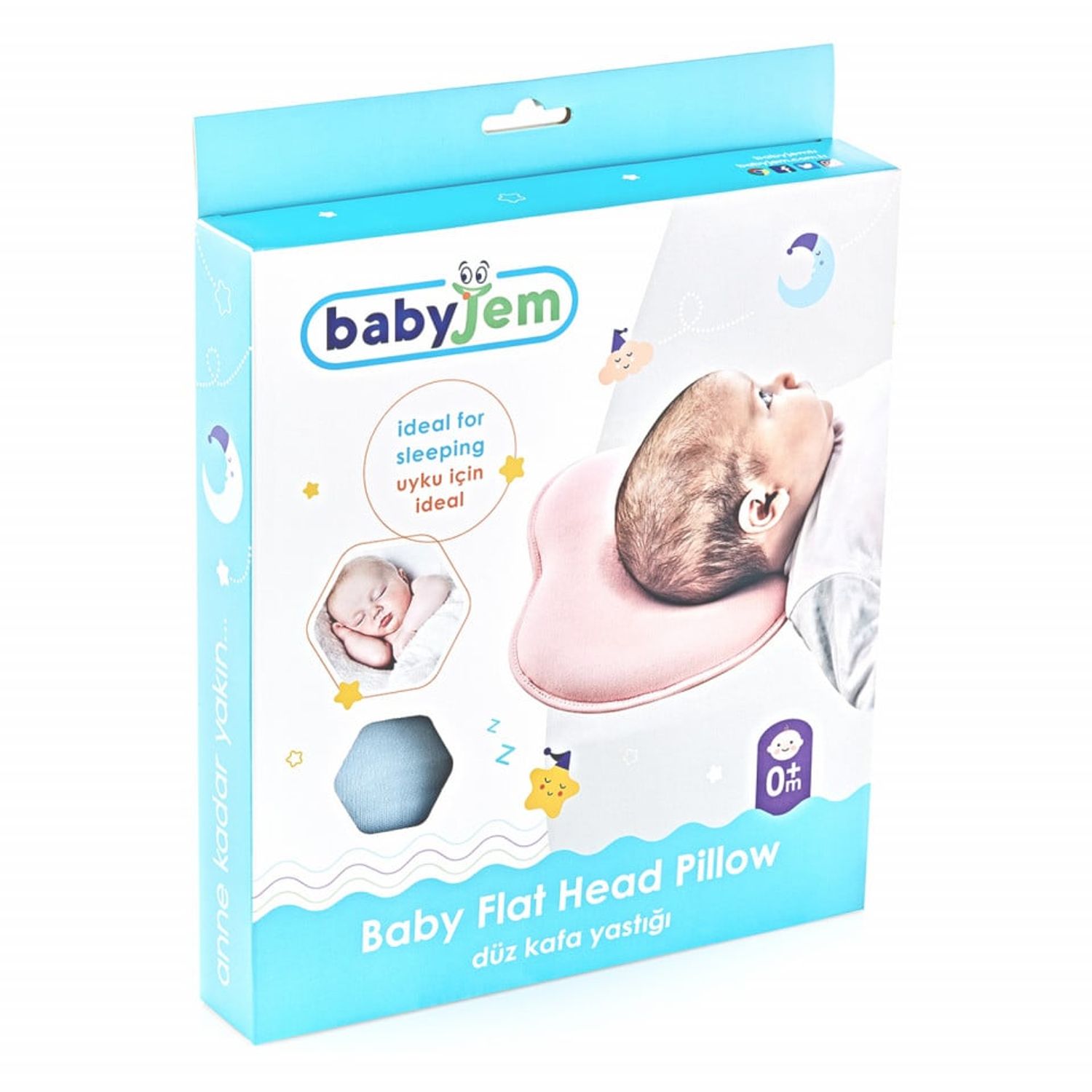 Pernuta pentru formarea capului BabyJem (Culoare: Gri) fotografia produsului View 6 L