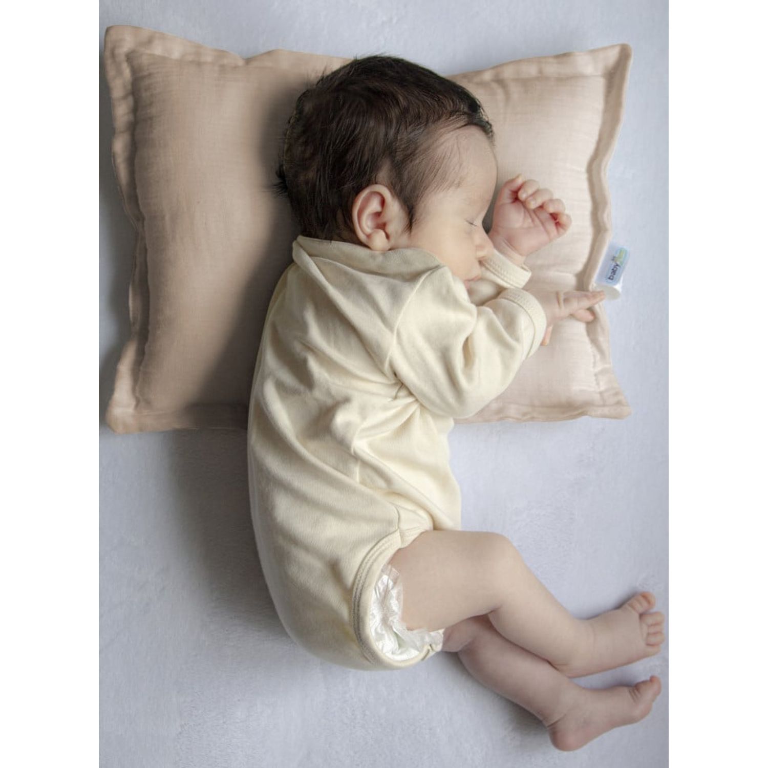 Pernuta din muselina BabyJem (Culoare: Ecru) fotografia produsului View 4 L