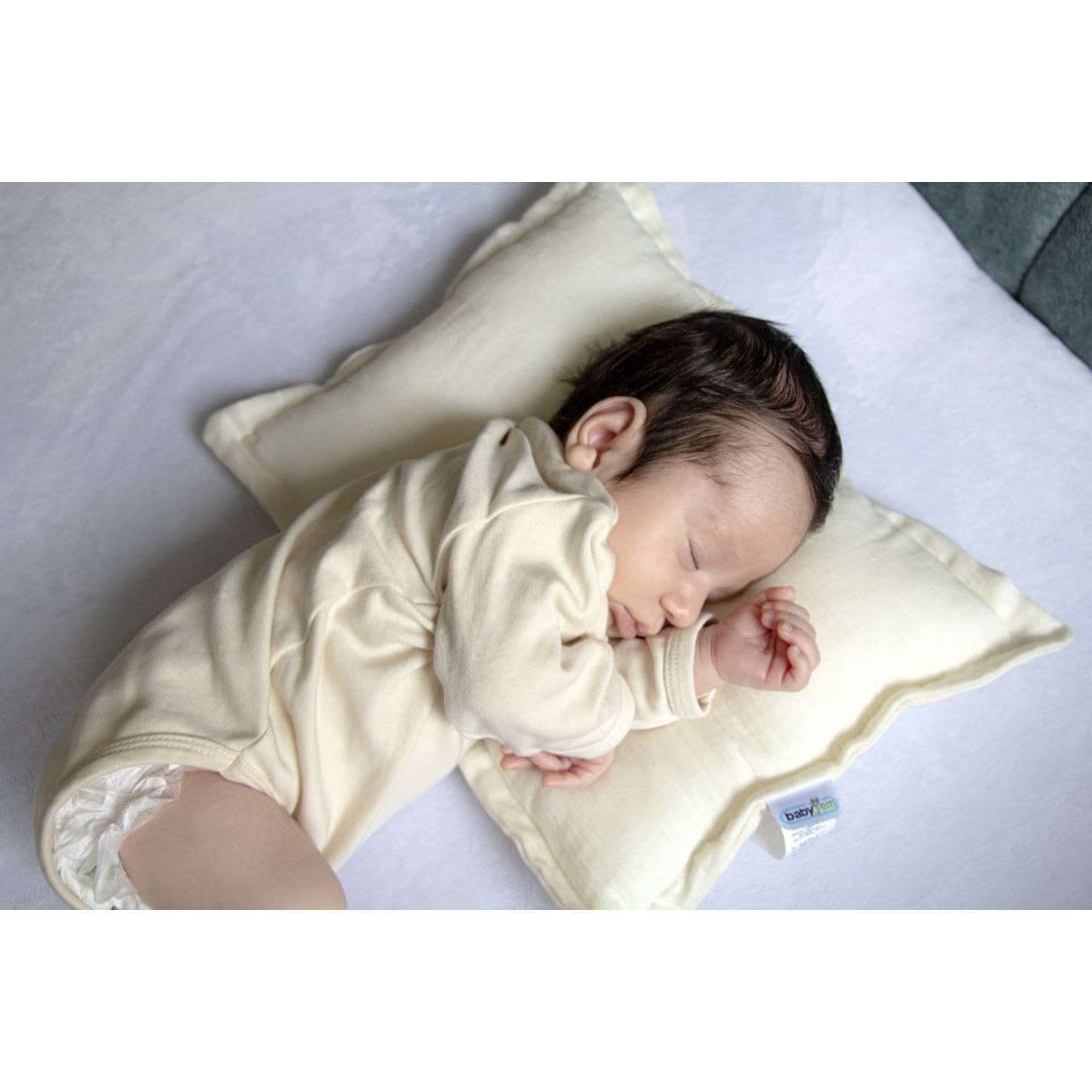 Pernuta din muselina BabyJem (Culoare: Ecru) fotografia produsului View 12 L