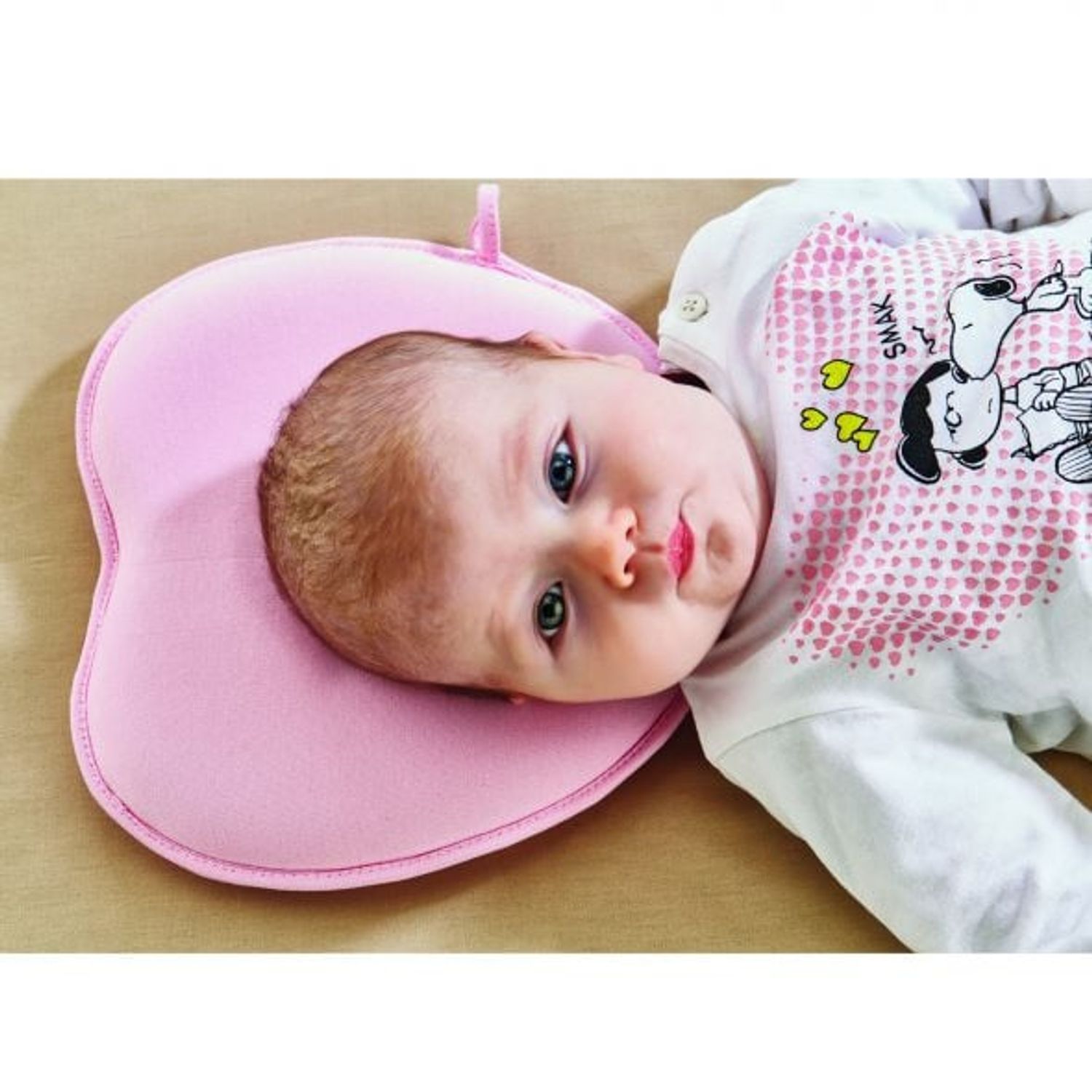 Pernuta pentru formarea capului BabyJem (Culoare: Ecru) fotografia produsului