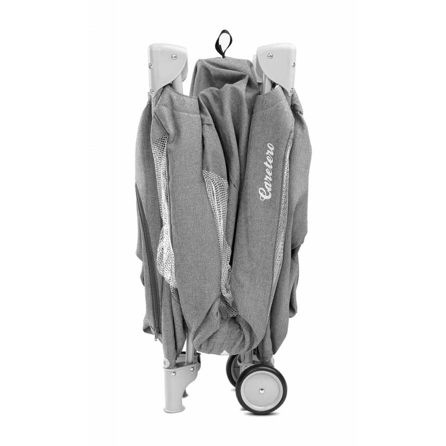 Patut pliant cu etaj intermediar Caretero BASIC PLUS Grey fotografia produsului View 5 L