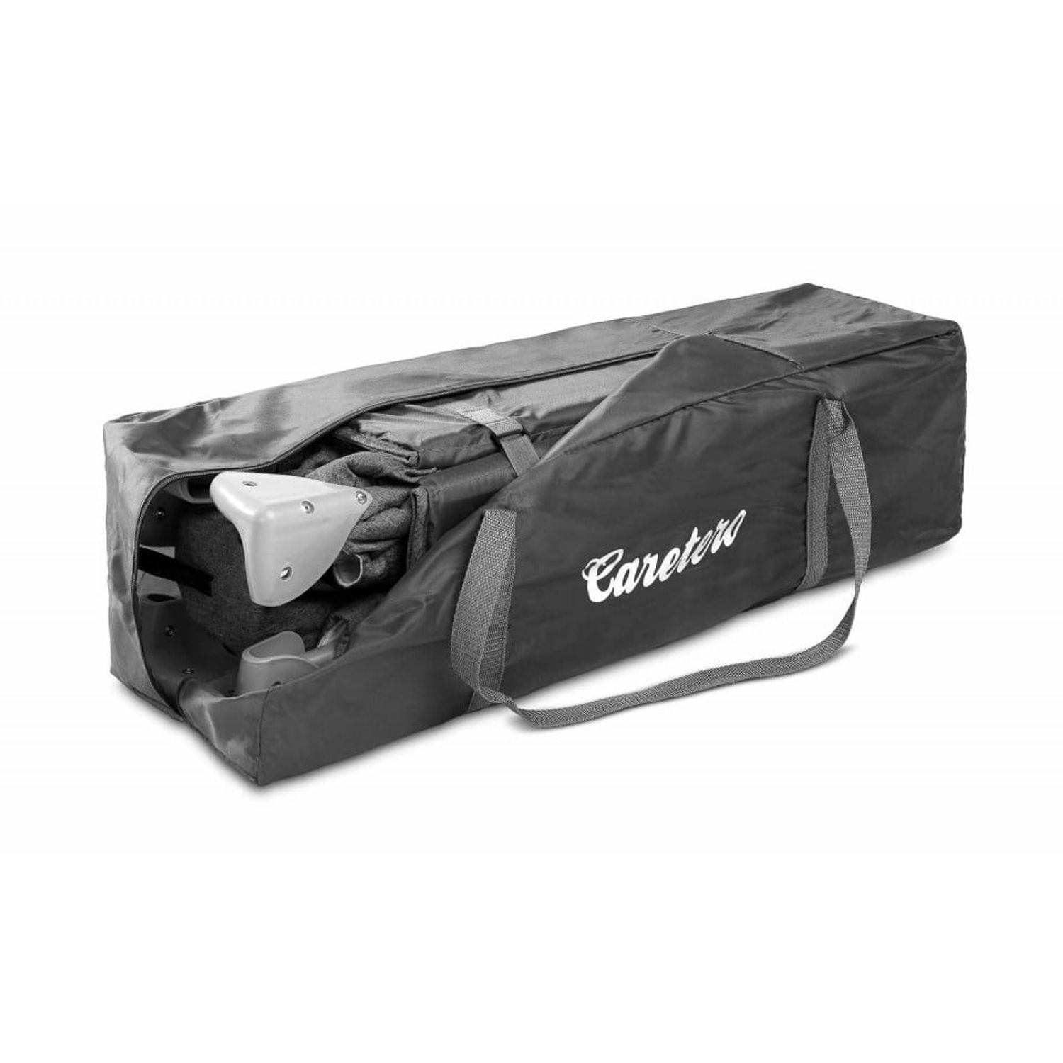 Patut pliant cu etaj intermediar Caretero BASIC PLUS Graphite fotografia produsului View 5 L