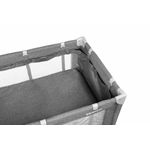 Patut pliant cu etaj intermediar Caretero BASIC PLUS Graphite fotografia produsului View 2 S