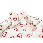 Baby Nest 2 Piese MyKids Inimi Rosii fotografia produsului View 2 S