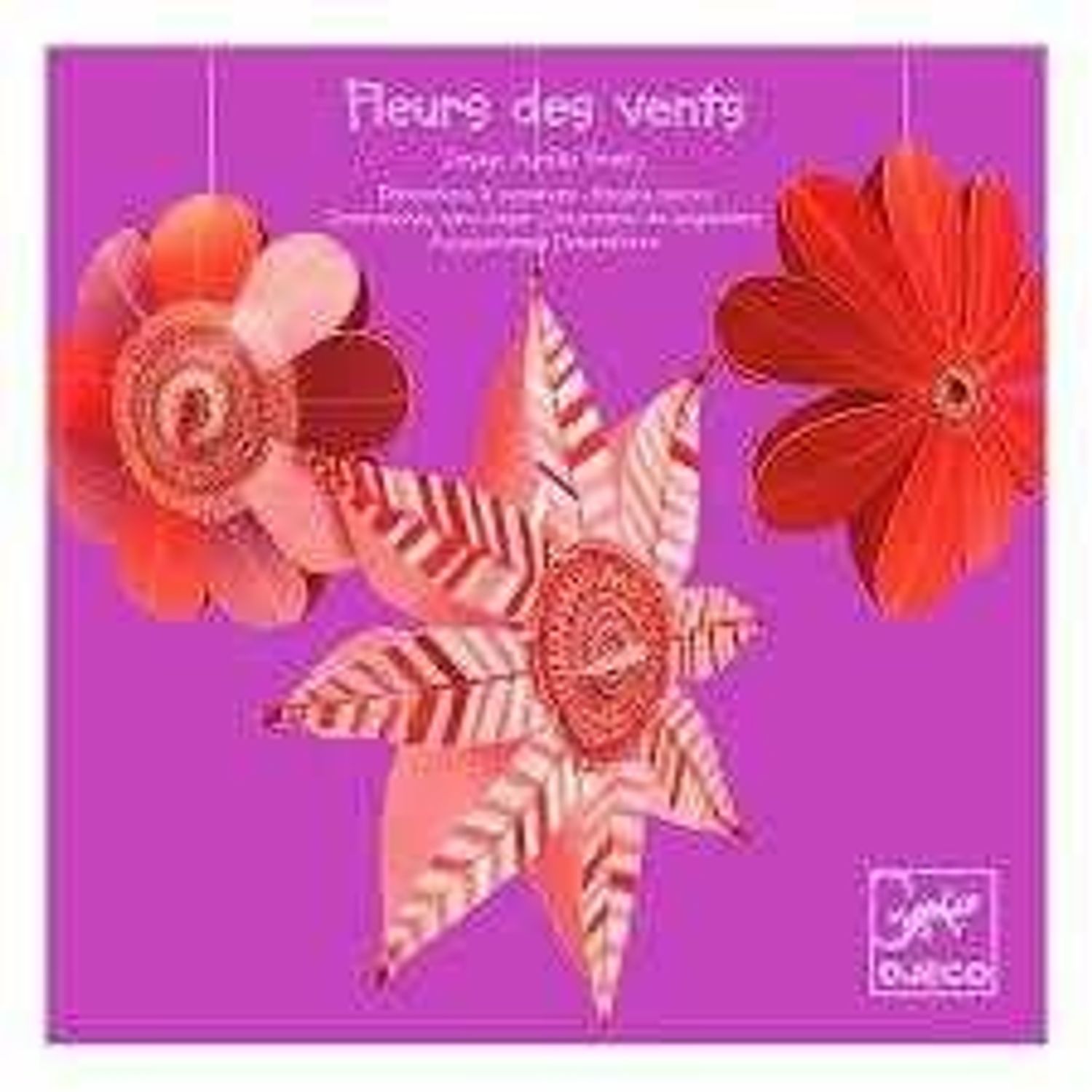 Decoratie camera copil flori Djeco fotografia produsului View 2 L
