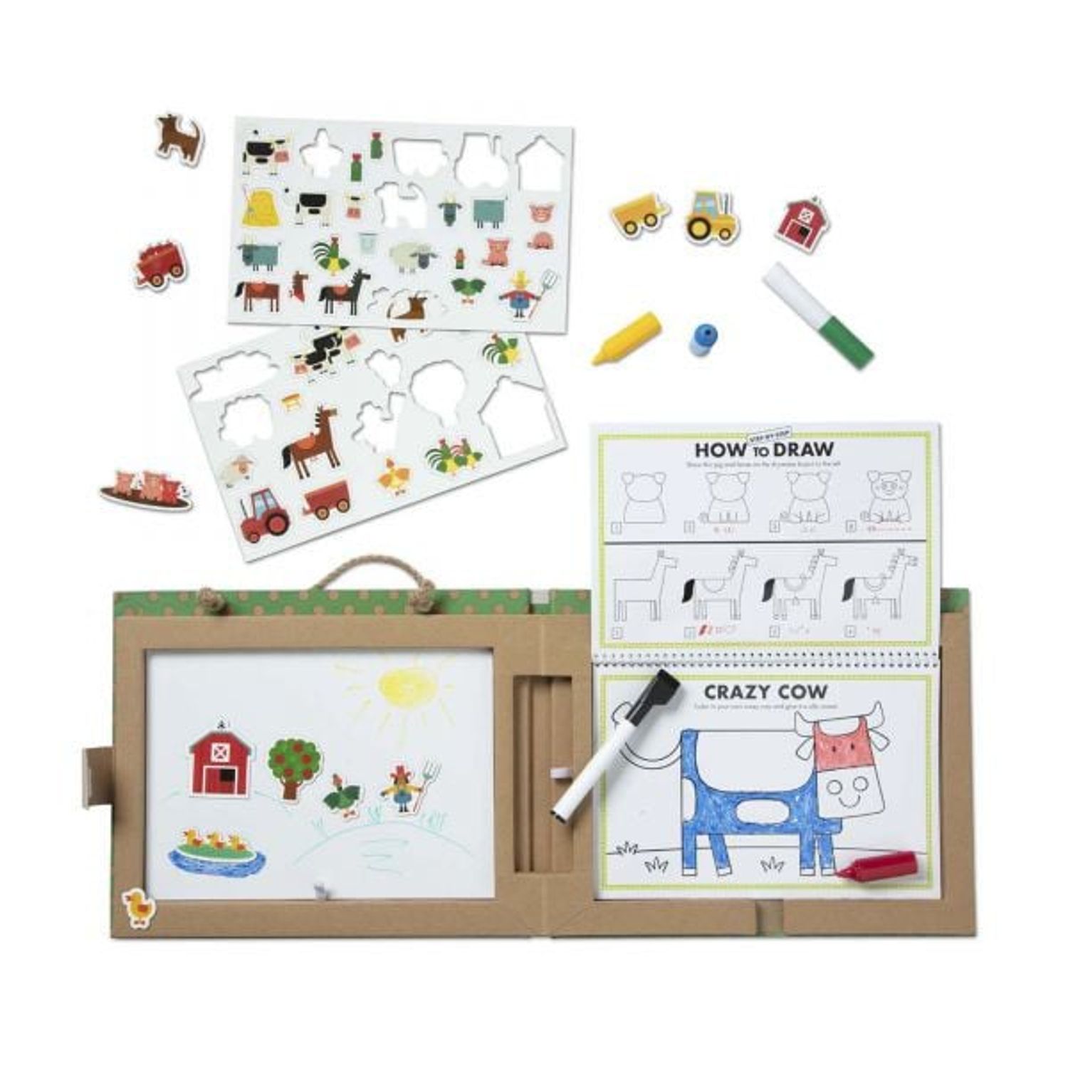 Set de Creatie Ferma vesela - Melissa & Doug fotografia produsului View 3 L