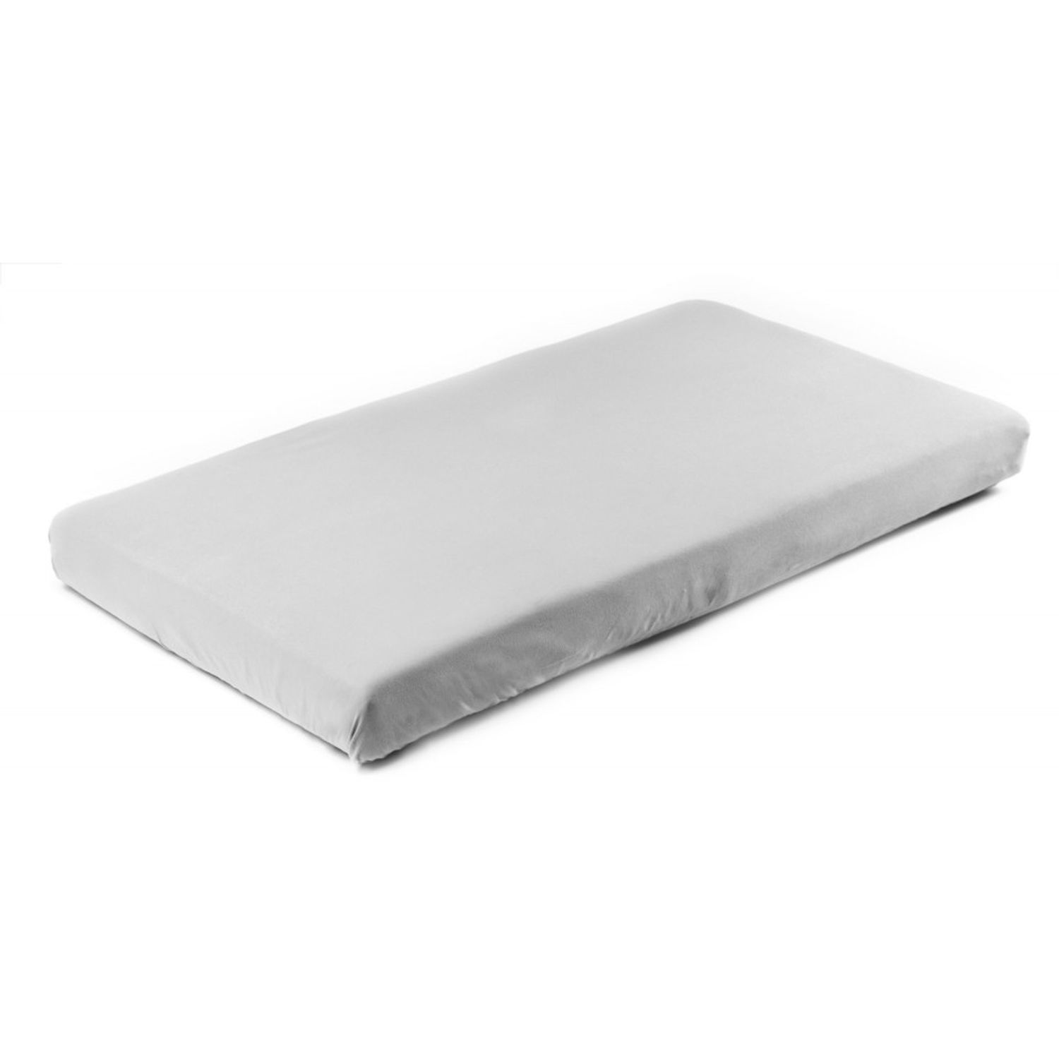 Cearsaf de bumbac jersey cu elastic Sensillo 140x70 cm Gri fotografia produsului