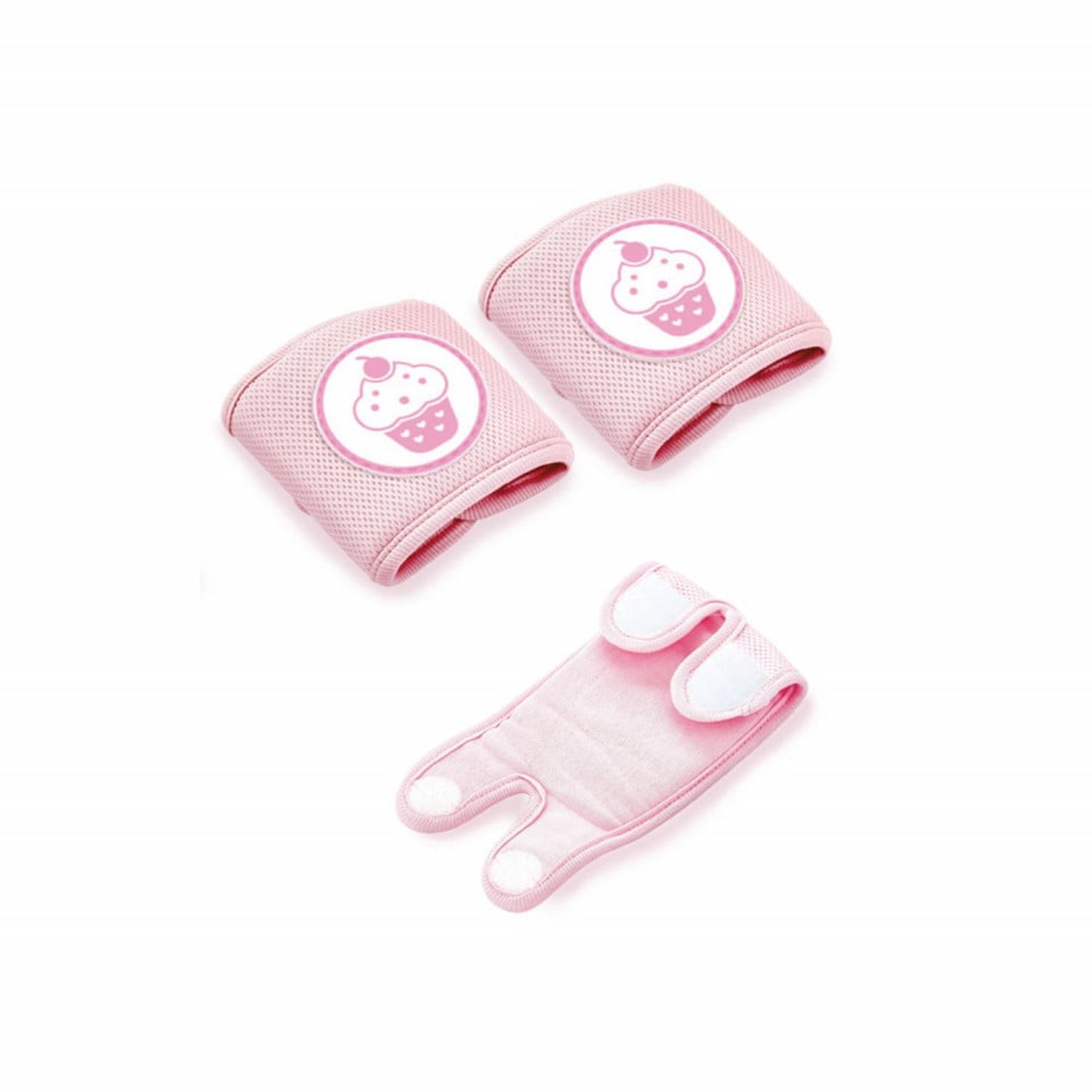 Genunchiere de protectie pentru bebelusi Cupcake (Culoare: Bleu) fotografia produsului View 6 L
