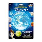 Decoratiuni de perete fosforescente - Planeta Pamant fotografia produsului
