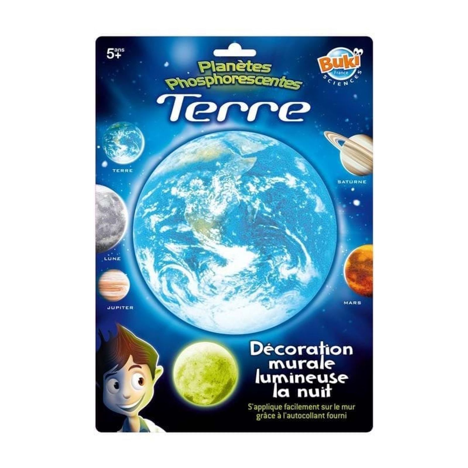 Decoratiuni de perete fosforescente - Planeta Pamant fotografia produsului