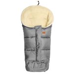 Sac de iarna Sensillo 3 in 1 lana Gri fotografia produsului