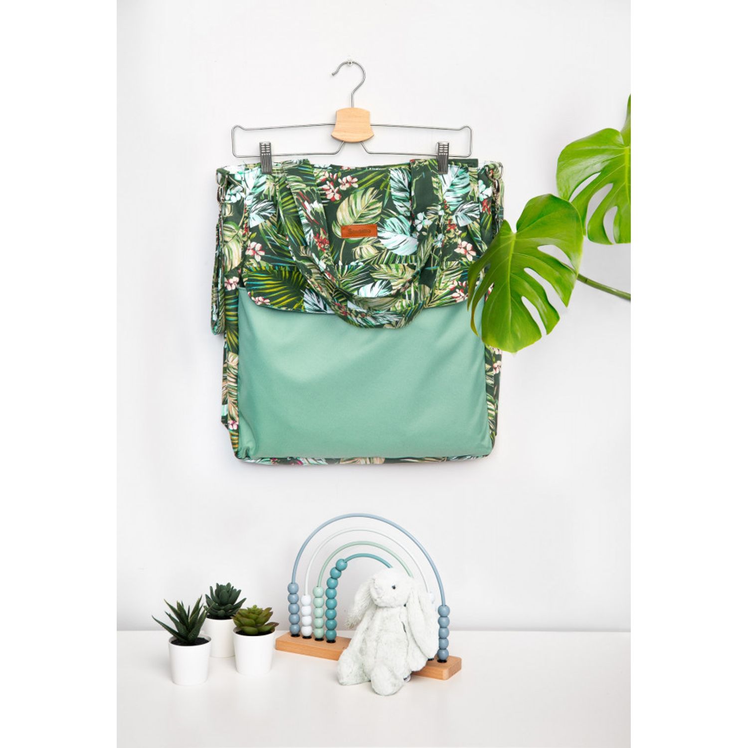 Geanta mamicii Sensillo Jungla fotografia produsului View 13 L