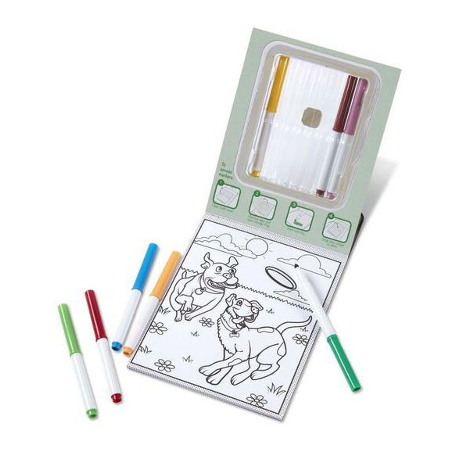 Carnet de colorat Modele magice Animale de companie fotografia produsului View 2 L