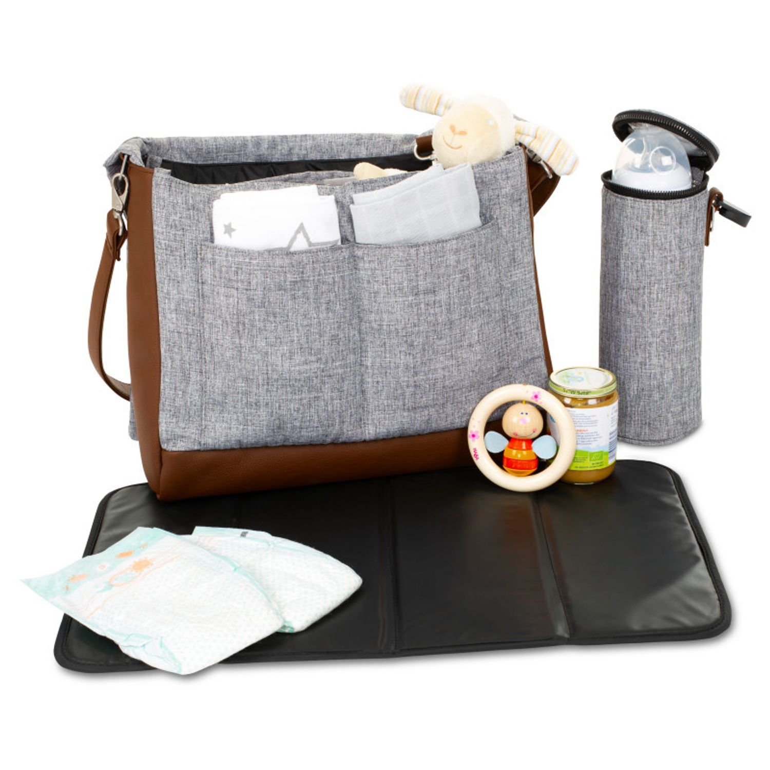 Geanta Urban Graphite grey Abc Design 2021 fotografia produsului View 7 L