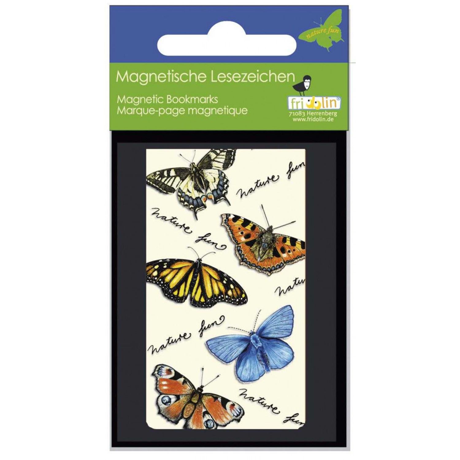 Semn de carte magnetic Fluturi fotografia produsului