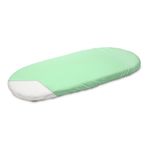 Husa de bumbac cu elastic pentru salteaua de landou Menta fotografia produsului View 3 S