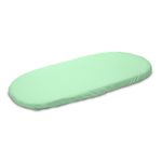 Husa de bumbac cu elastic pentru salteaua de landou Menta fotografia produsului