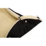 Sac de iarna Sensillo ESKIMO Lana 100x46 cm Negru fotografia produsului View 4 S