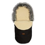 Sac de iarna Sensillo ESKIMO Lana 100x46 cm Negru fotografia produsului