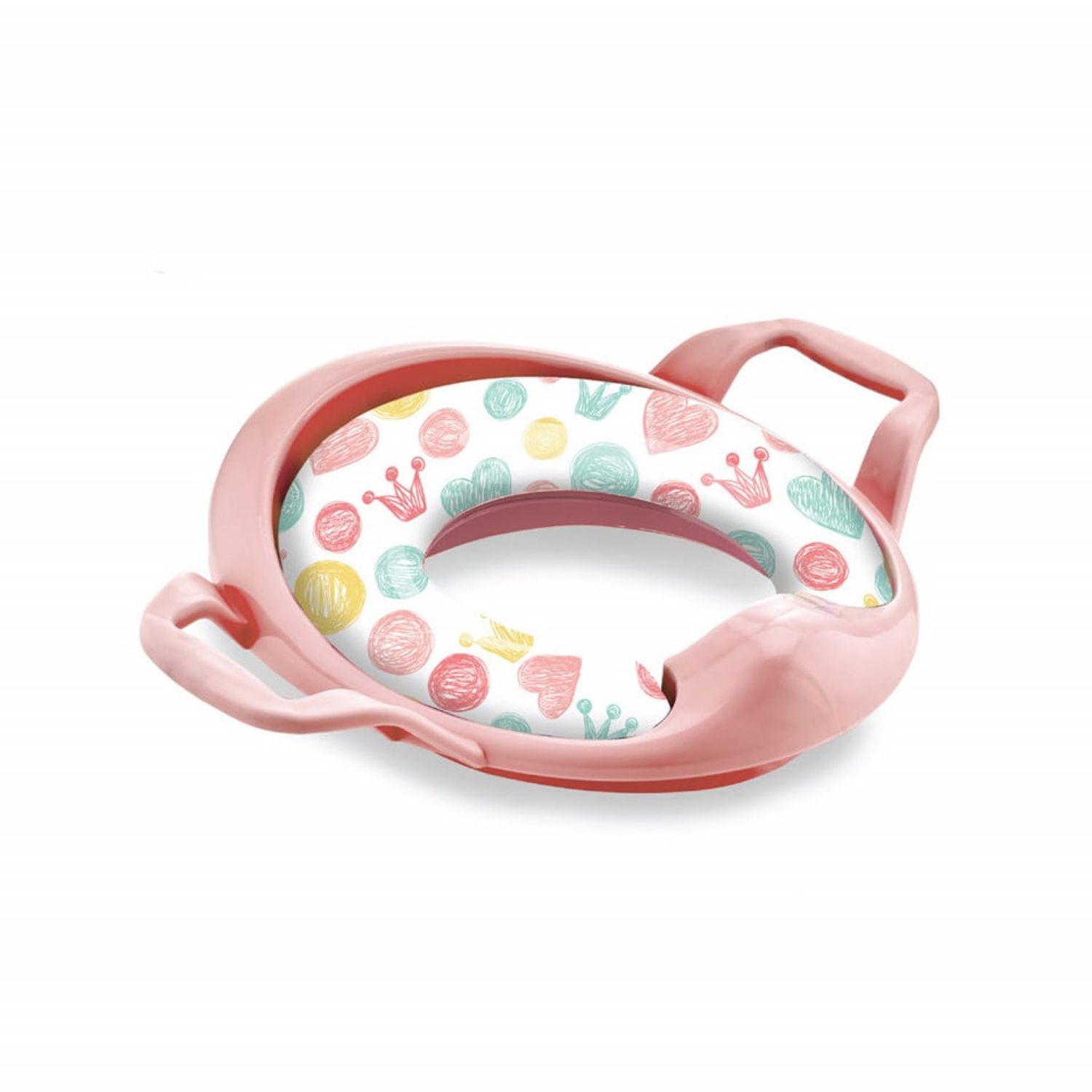 Reductor moale pentru toaleta BabyJem (Culoare: Roz) fotografia produsului View 6 L