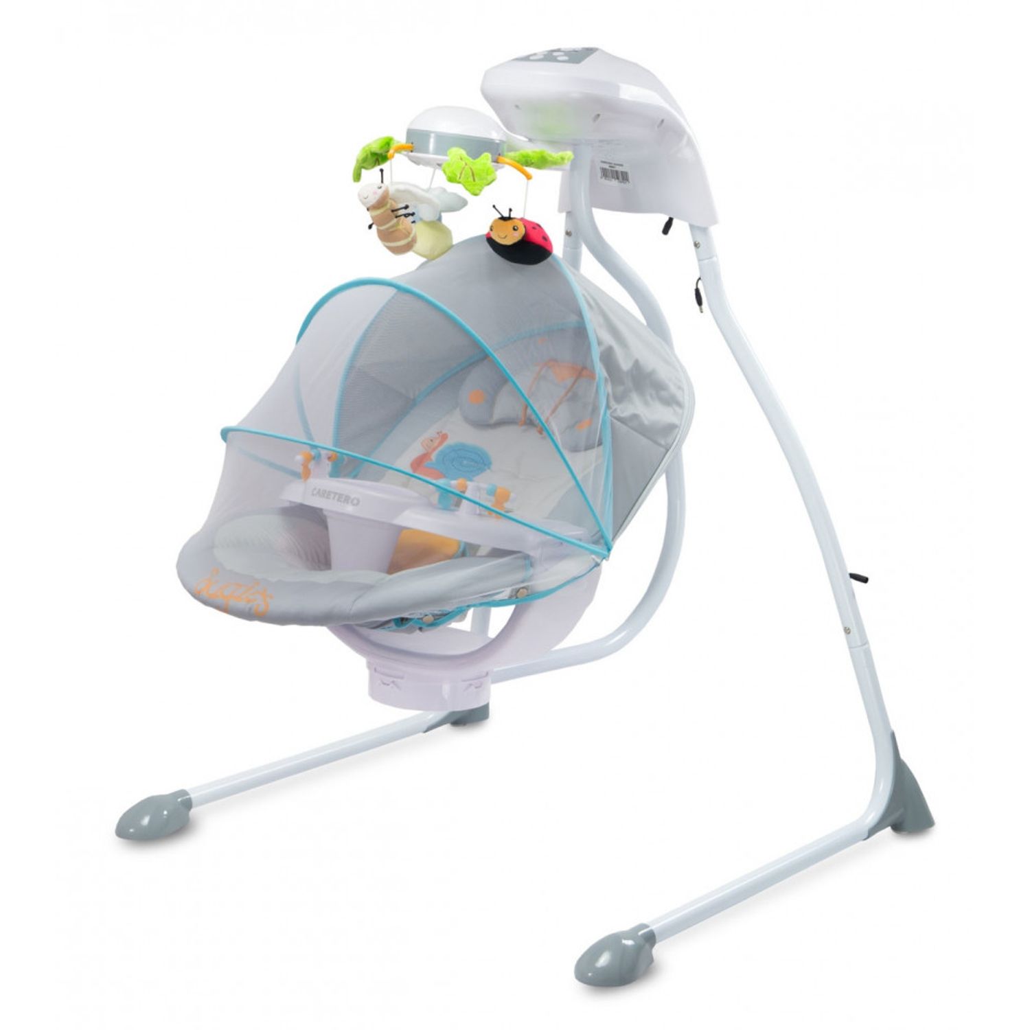 Leagan electric Caretero BUGIES Grey fotografia produsului View 3 L