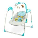 Leagan electric cu telecomanda Caretero LOOP Blue fotografia produsului