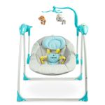 Leagan electric cu telecomanda Caretero LOOP Blue fotografia produsului View 3 S