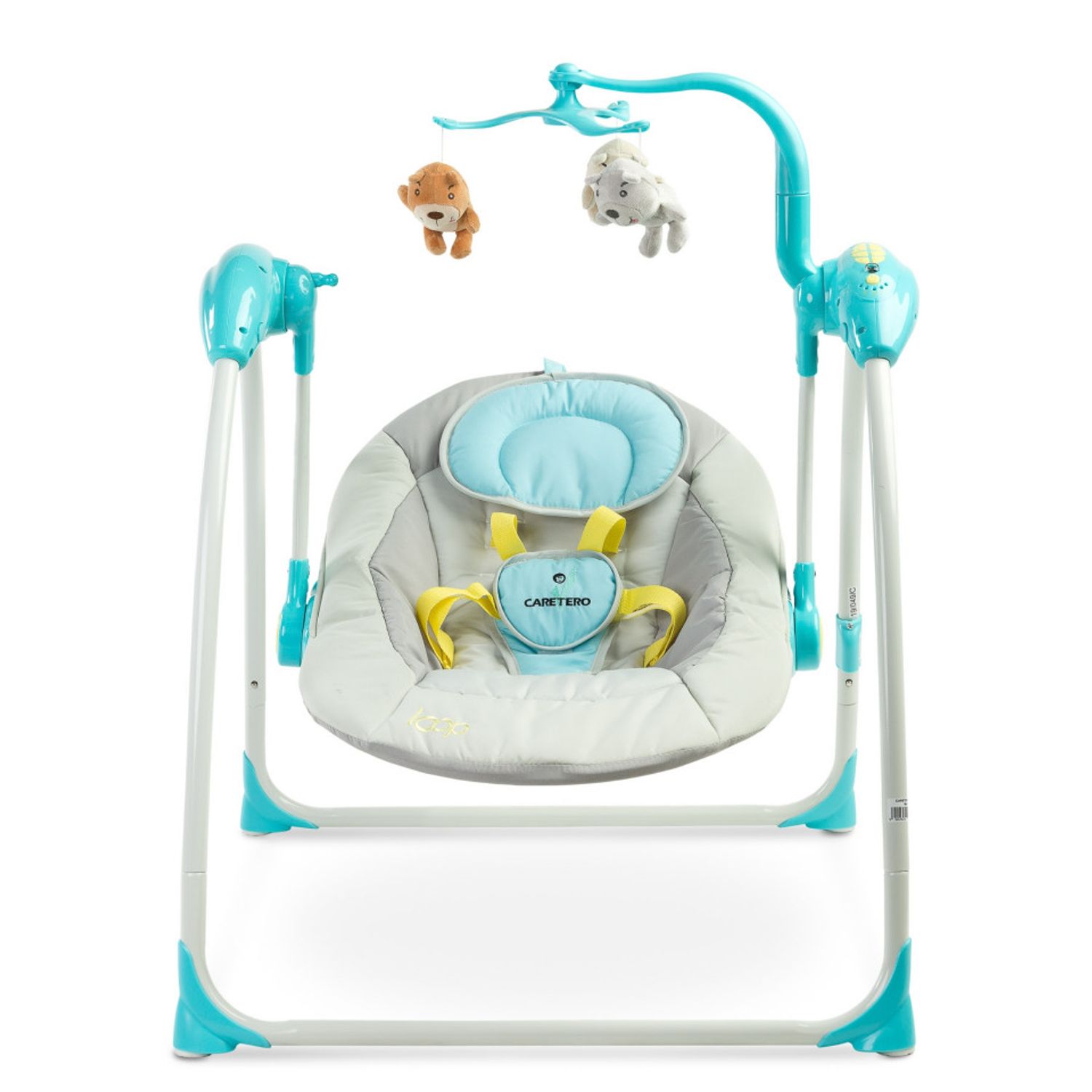 Leagan electric cu telecomanda Caretero LOOP Blue fotografia produsului View 3 L