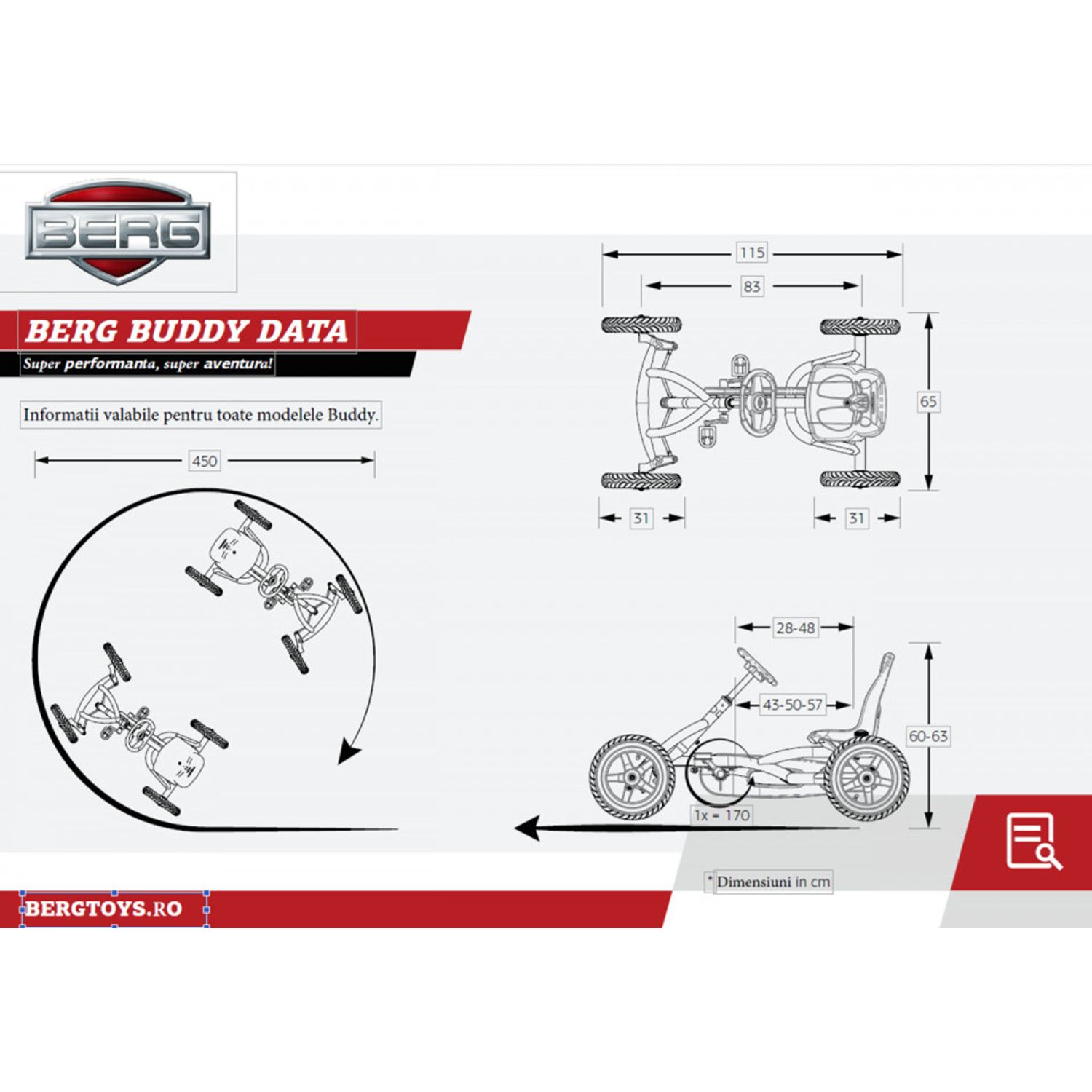 Kart BERG Buddy Cross NEW fotografia produsului View 2 L