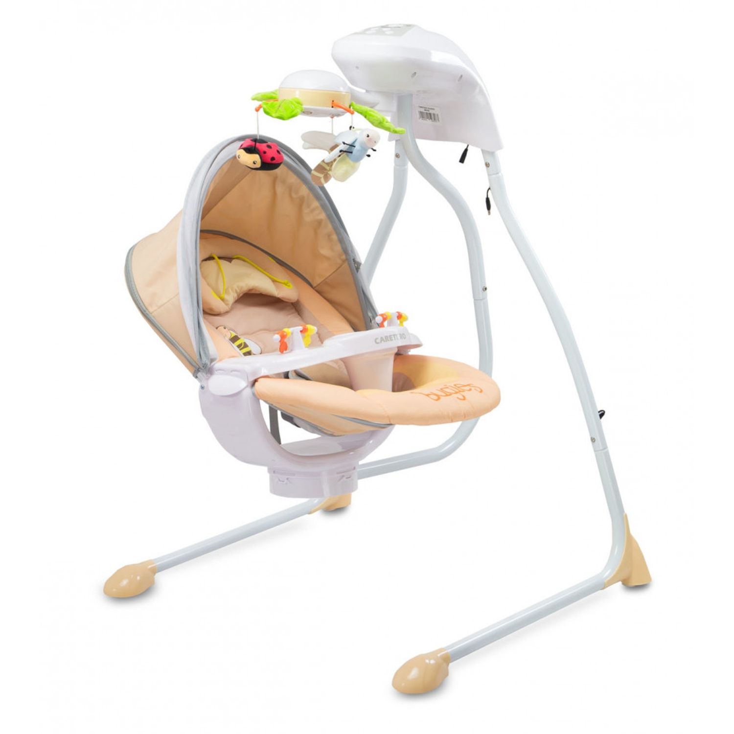 Leagan electric Caretero BUGIES Beige fotografia produsului View 4 L