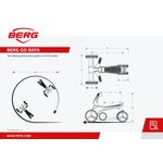 Kart BERG GO T Multicolor fotografia produsului View 2 S