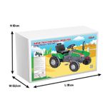 Tractor cu pedale Pilsan SUPER Rosu fotografia produsului View 2 S
