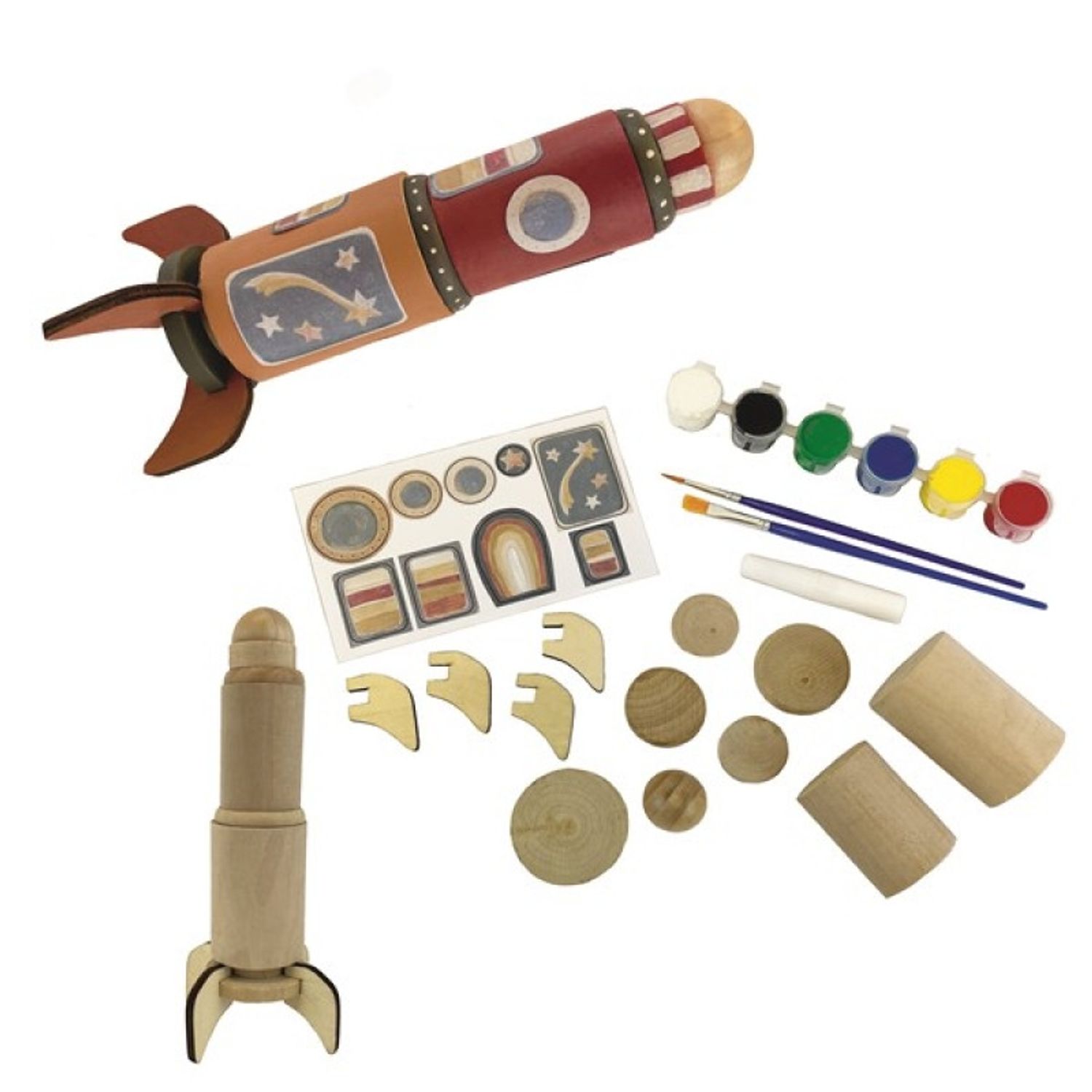 Set de pictat Racheta, Egmont toys fotografia produsului View 2 L