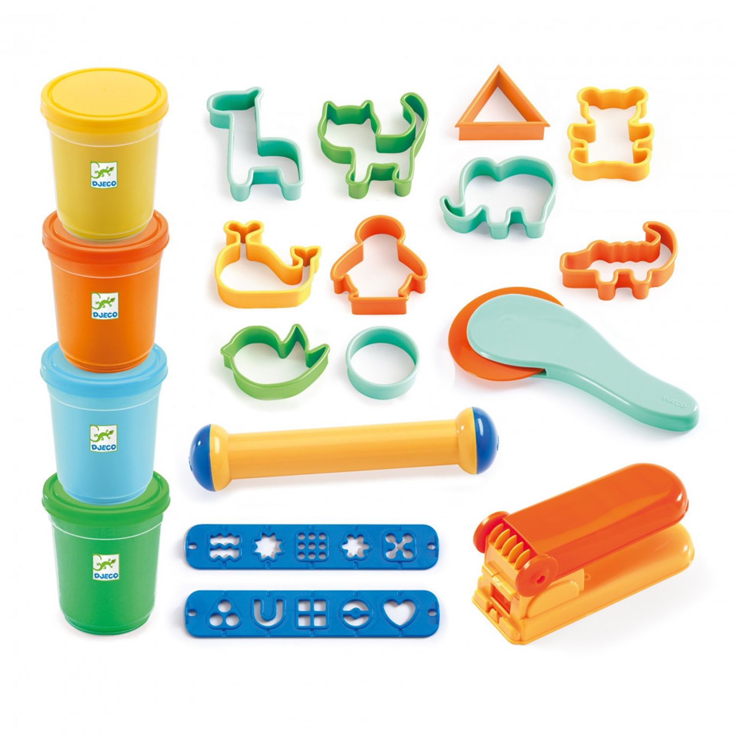 Set modelaj cu plastilina Djeco, culori Pop fotografia produsului View 3 L