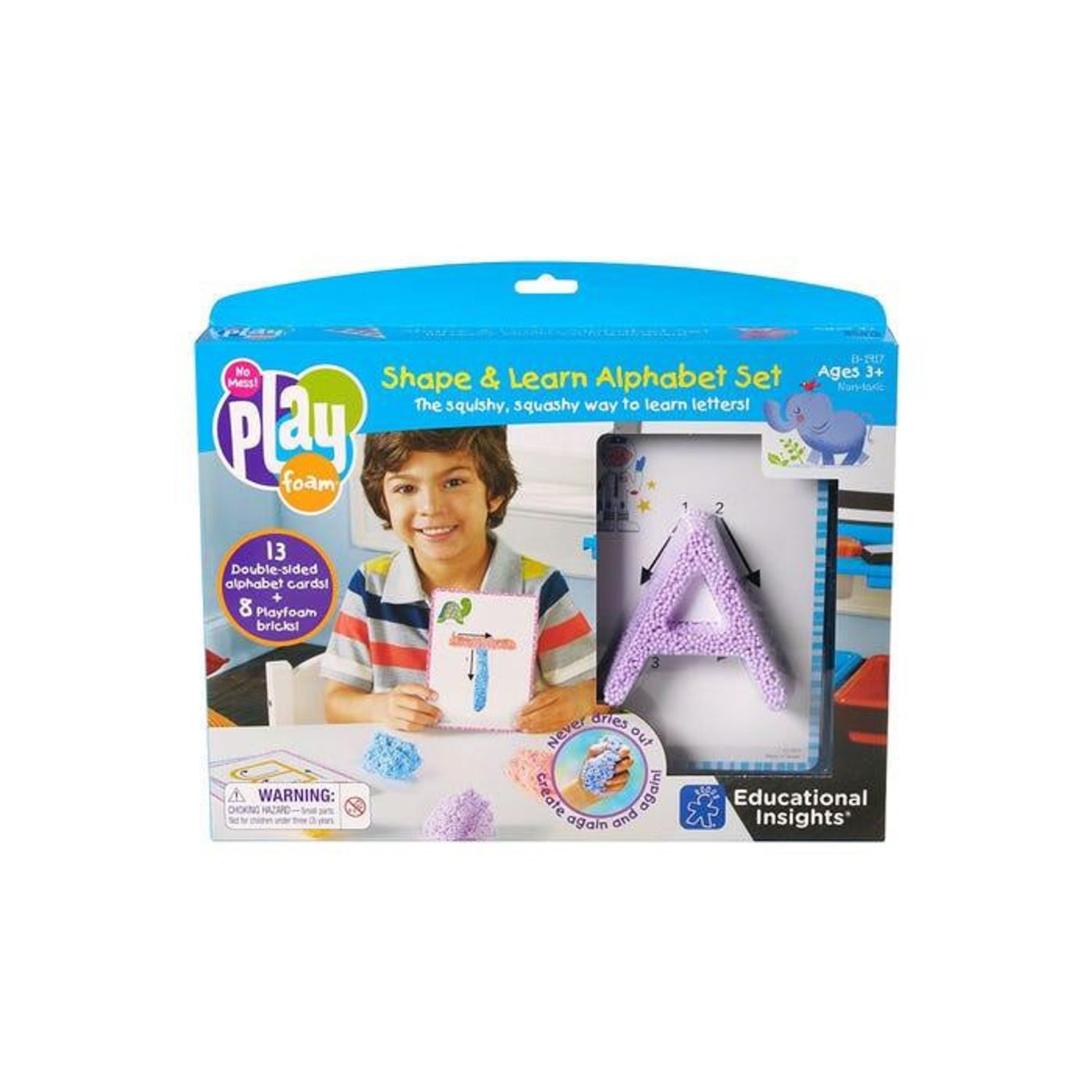 Spuma de modelat Playfoam&trade; - Descopera alfabetul fotografia produsului View 4 L