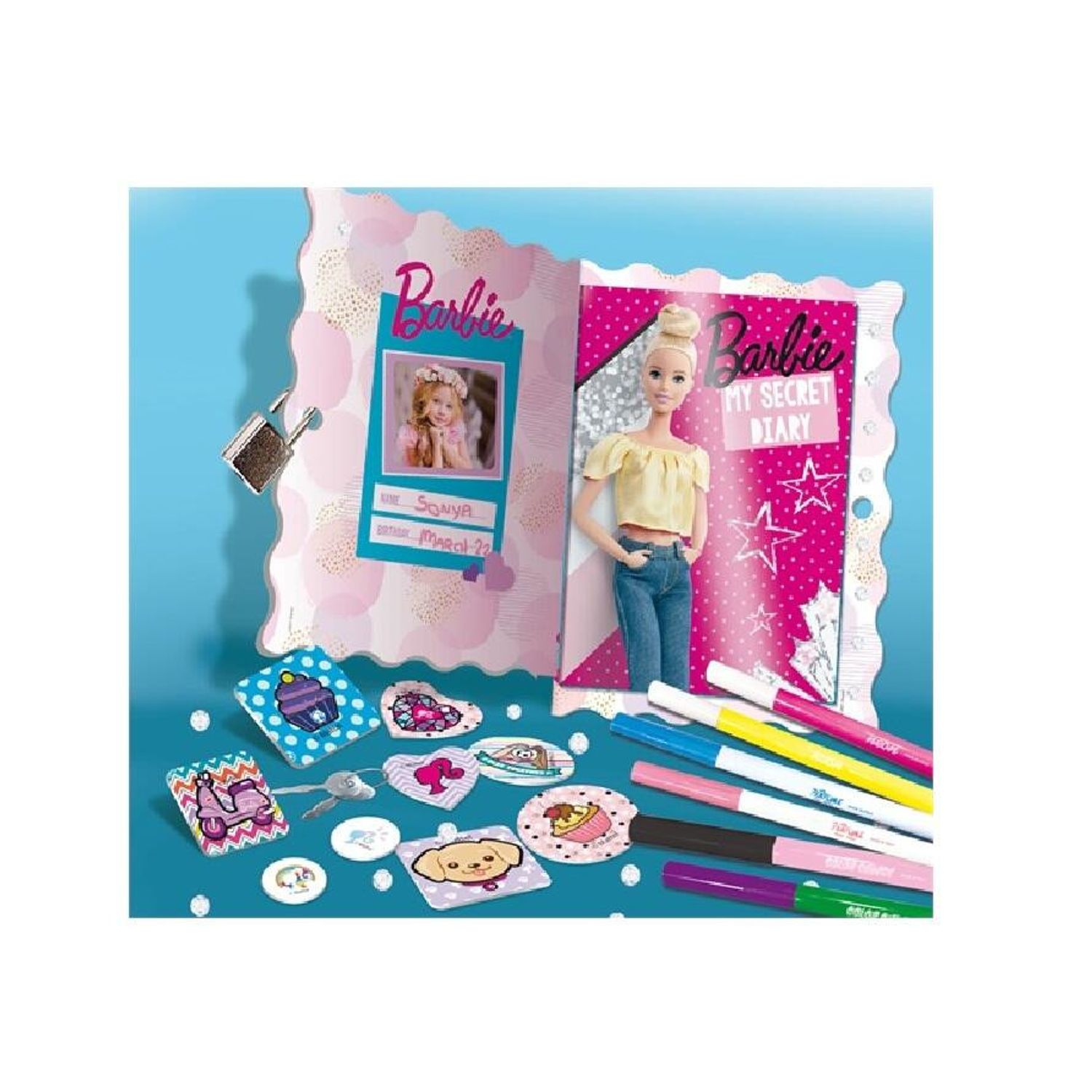 Jurnalul meu secret Lisciani Barbie фото продукта View 3 L