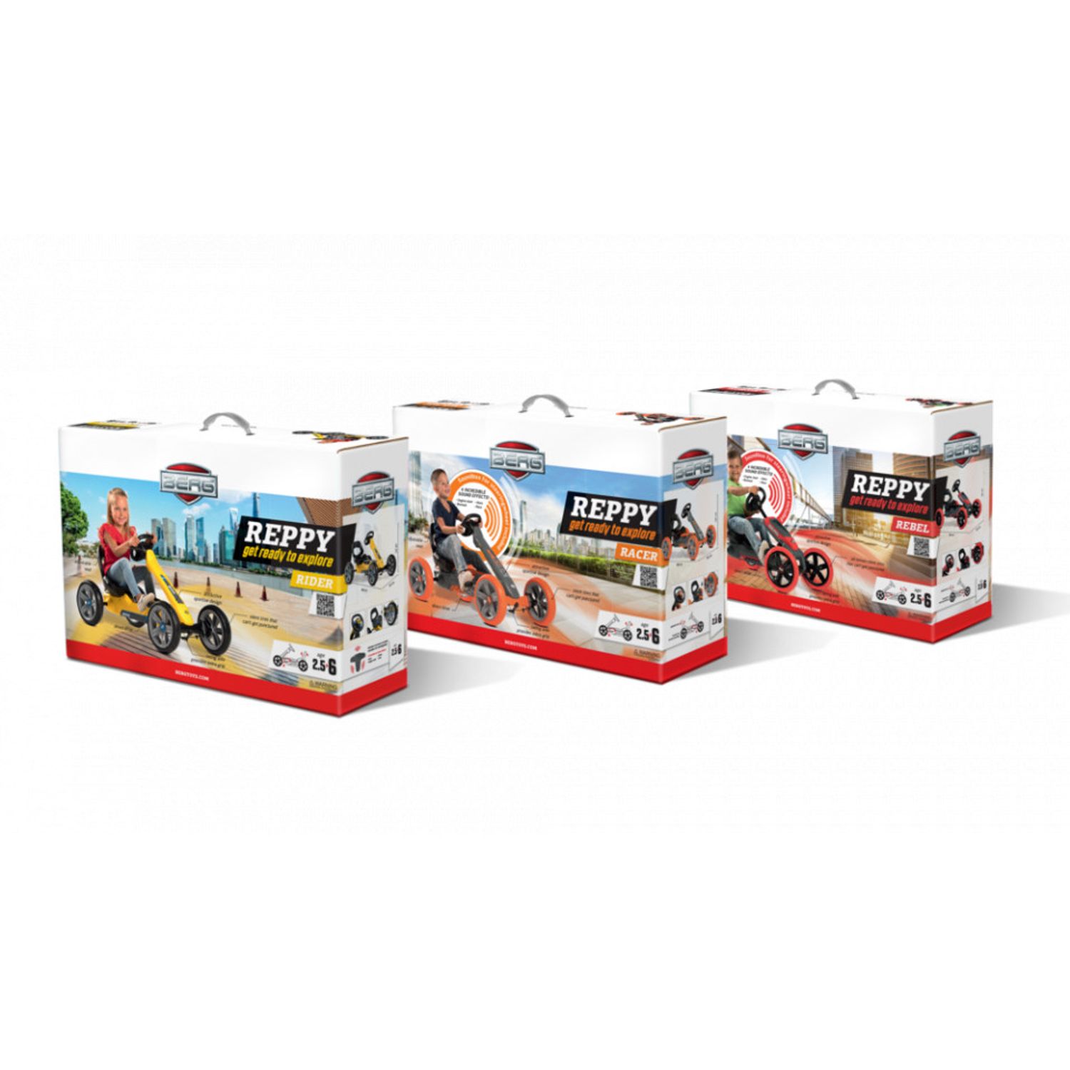 Kart BERG Reppy Rider fotografia produsului View 2 L